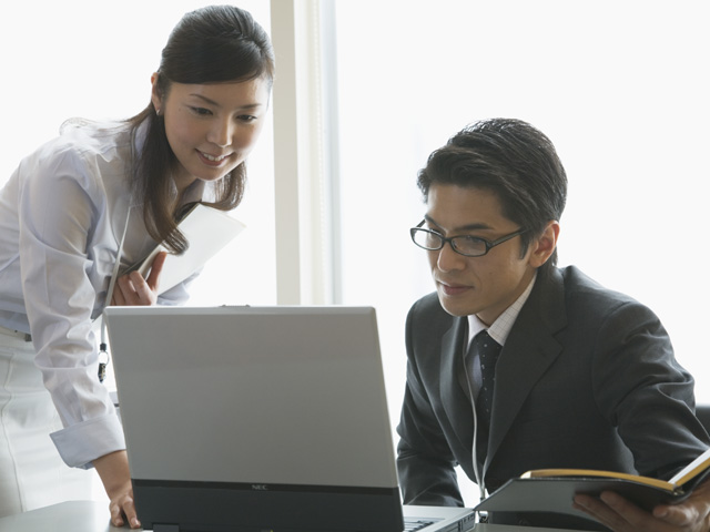 企業の方